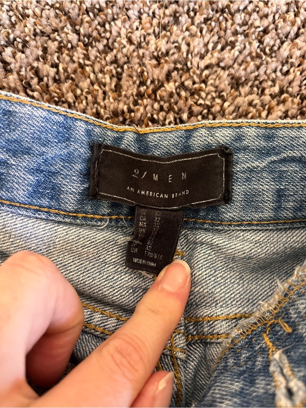 Forever 21 Classic Men's Denim Shorts Jorts - Picture 8 of 9